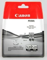 Canon PGI-520Bk rašalo kasetė 2vnt, juodas