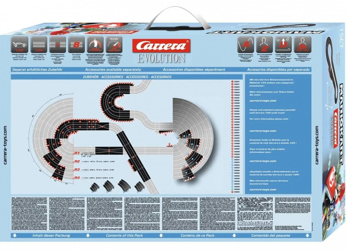 Carrera Tor Mario Kart Evolution 5 9M