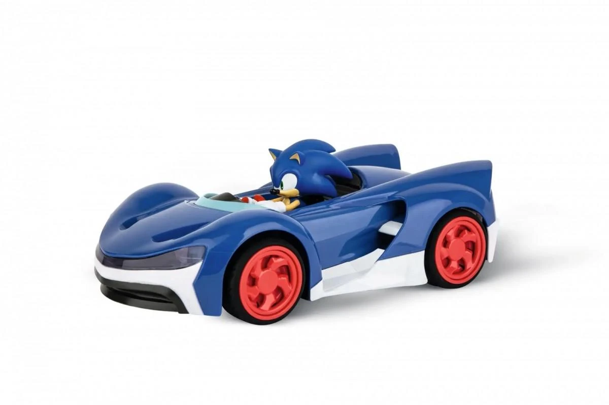 Radijo bangomis valdomas Carrera Team Sonic automobilis 1:18