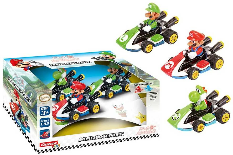 Carrera P&S Mario Kart mario 3 pack 13016
