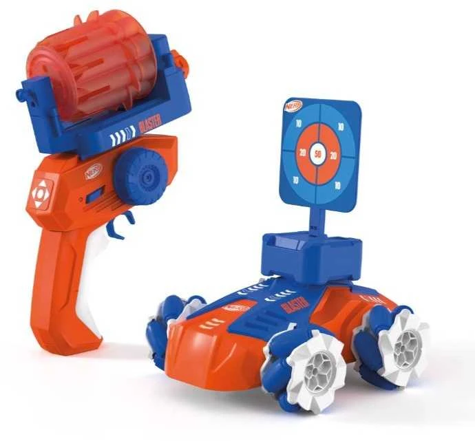 Carrera Radijo bangomis valdomas Nerf automobiliukas su šaudymo funkcija