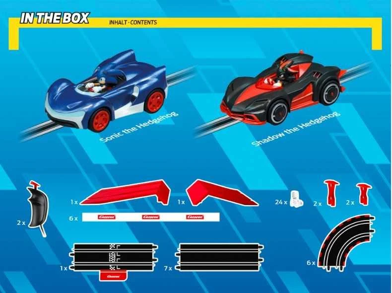 CARRERA EIK!!! Sonic takelis 4,3 m + kalnas 20063520