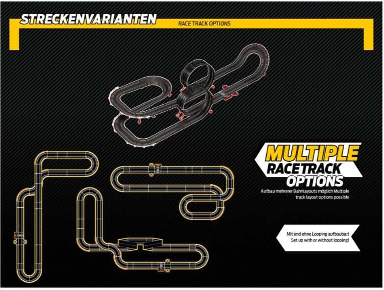 Žaislinė lenktynių trasa Carrera Go DTM 8,9 m