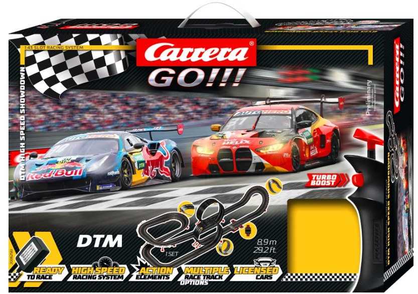 Žaislinė lenktynių trasa Carrera Go DTM 8,9 m