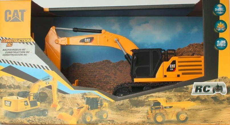 Carrera Nuotoliniu būdu valdoma Caterpillar ekskavatoriaus modelis 1:35