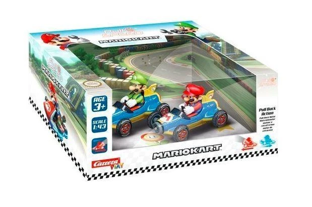 Carrera Race Pull&Speed Race Nintendo Mario Kart 8 2 pak