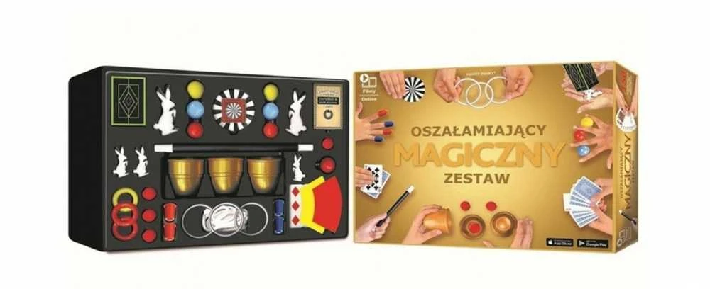 Cartamundi Magijos triukų rinkinys su 150 gudrybių auksinis