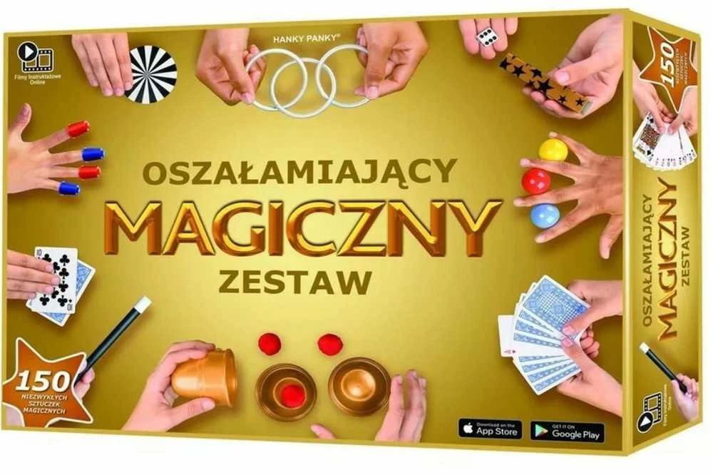Cartamundi Magijos triukų rinkinys su 150 gudrybių auksinis