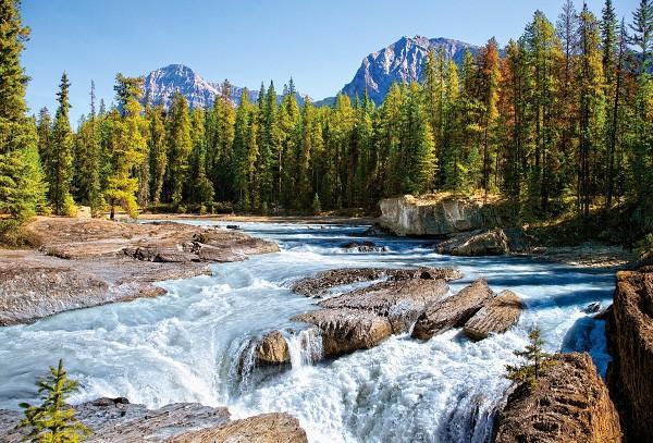 Castorland Dėlionė 1500 vnt. - Atabaskos upė, Jasper nacionalinis parkas, Kanada aprašymas - Prekės nuotrauka