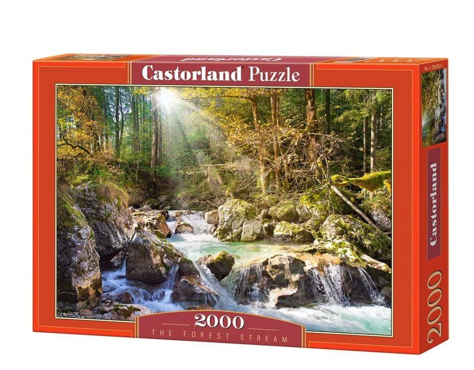 Castorland Dėlionė 2000 vnt. - Miško upelis