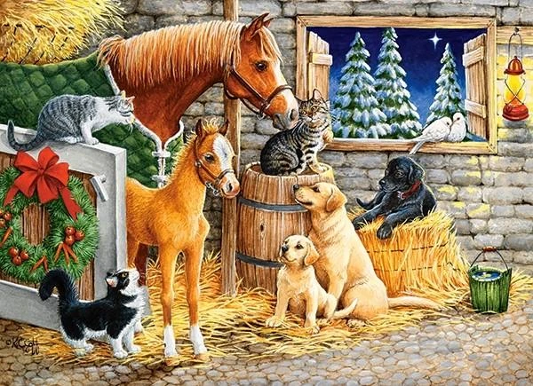 Castorland Dėlionė 300 vnt. - Draugų rinkimas