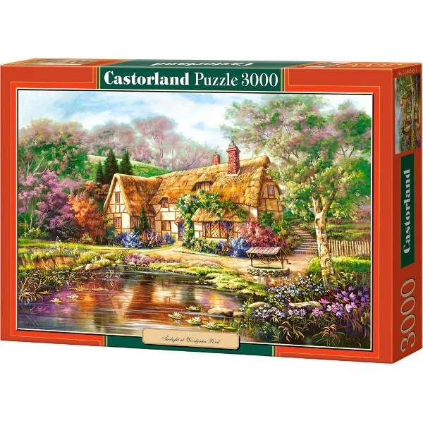 Dėlionė Castorland siaurapjūklis TWILIGHT AT WOODGREEN POND 3000 det.