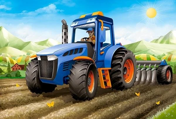 Castorland Dėlionė 55 vnt. - Žemės ūkio technika