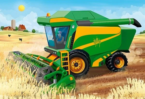 Castorland Dėlionė 55 vnt. - Žemės ūkio technika