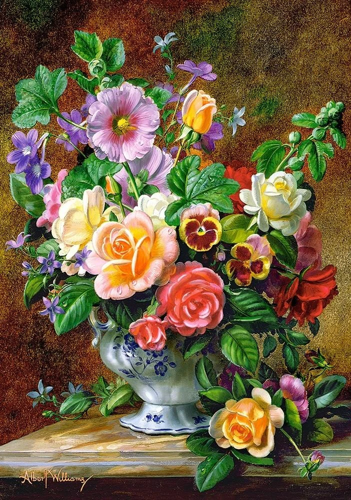 Castorland dėlionė Flowers in a Vase 500 det.