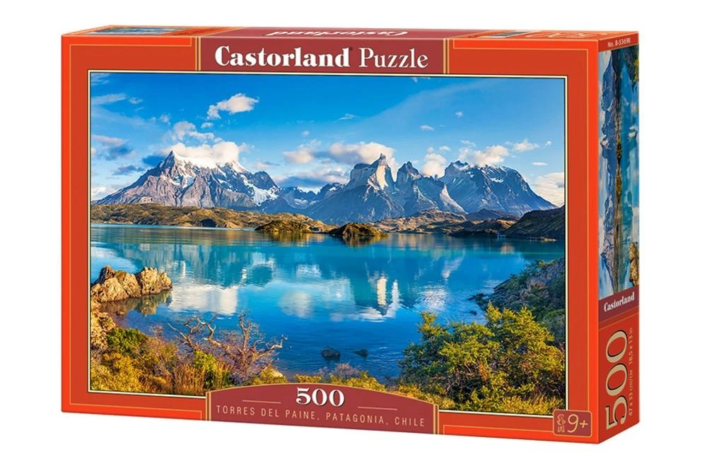 Castorland dėlionė Torres Del Paine, Patagonia, Chile 500 det