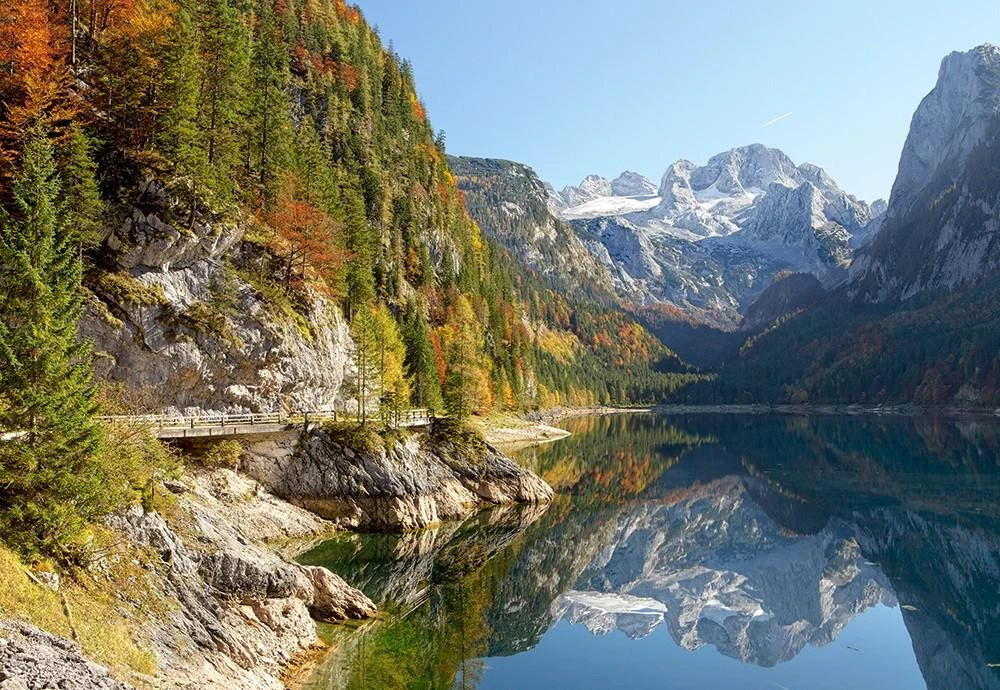 Castorland Dėlionė 1500 vnt. - Gosau, Austrija aprašymas - Prekės nuotrauka