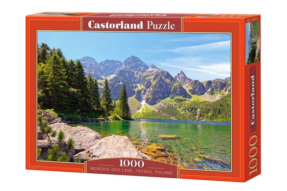 Castorland Dėlionė 1000 vnt. - Morske Okas Ežeras, Lenkija aprašymas - Prekės nuotrauka