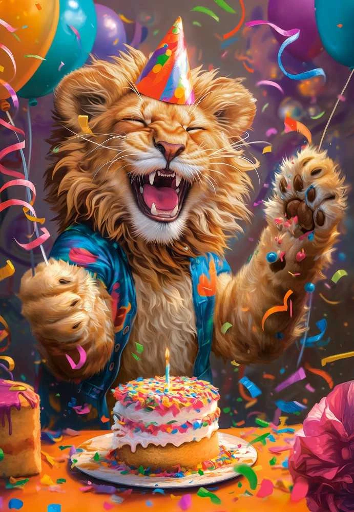 Castorland Dėlionė 1000 vnt. - Su gimtadieniu!
