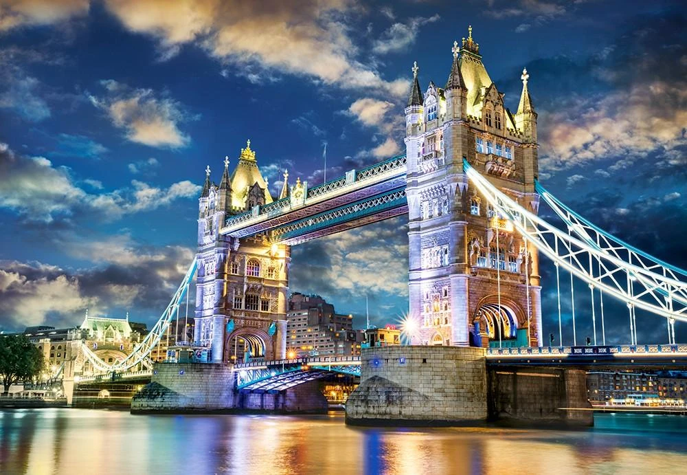 Castorland Dėlionė 1500 vnt. - Tauerio tiltas, Londonas aprašymas - Prekės nuotrauka