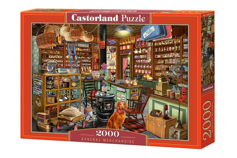 Castorland Dėlionė 2000 vnt. - Krautuvė