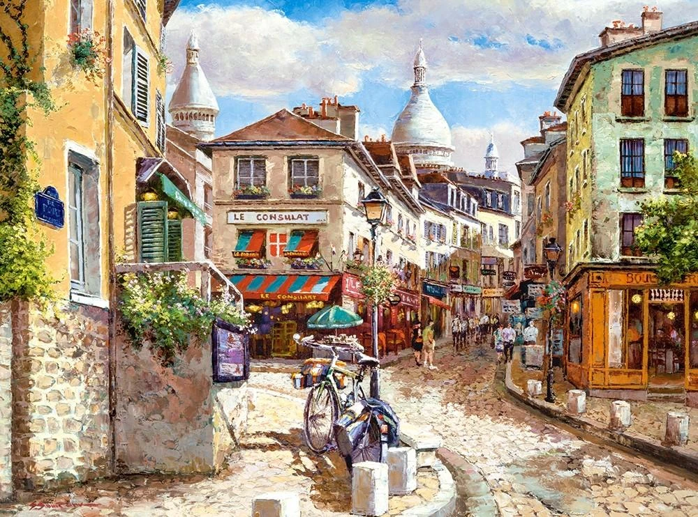 Castorland Dėlionė 3000 vnt. - Mont Marc Sacre Coeur aprašymas - Prekės nuotrauka