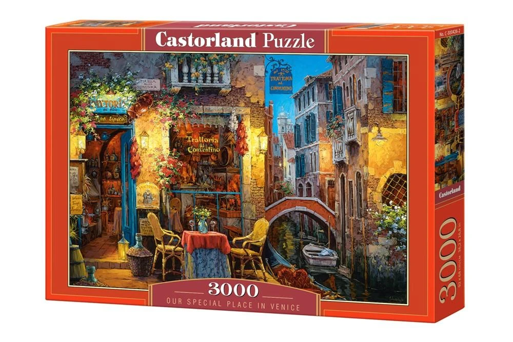 Castorland dėlionė Mūsų ypatinga vieta Venecijoje 3000 det.