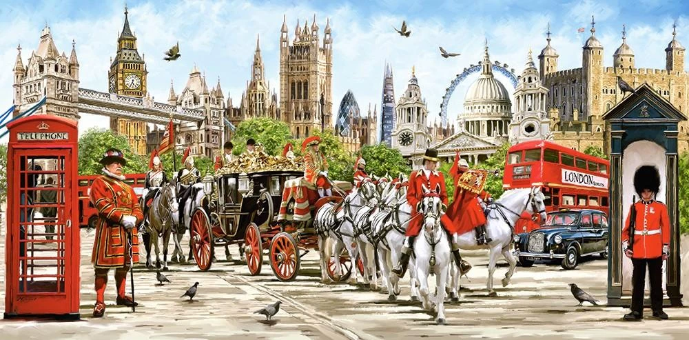 Castorland Dėlionė 4000 vnt. - Londonas