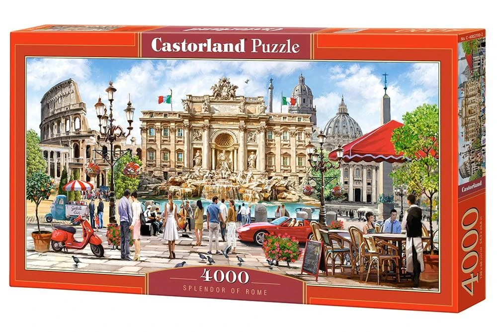 Castorland Puzzle 4000 Romos spindesys