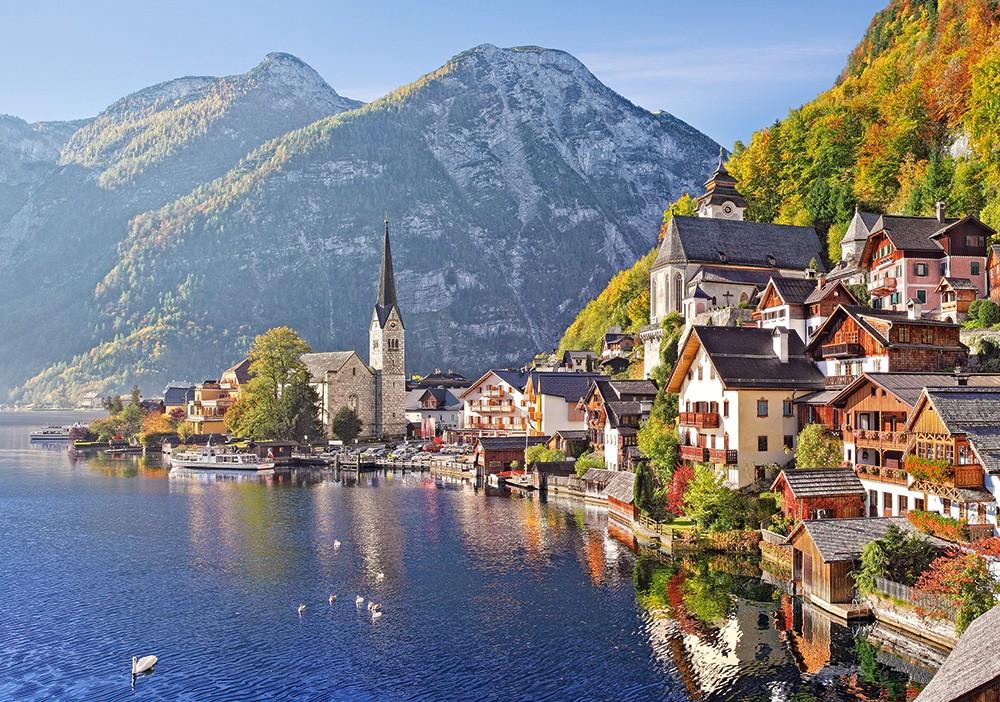 Castorland Dėlionė 500 vnt. - Hallstatt, Austrija aprašymas - Prekės nuotrauka