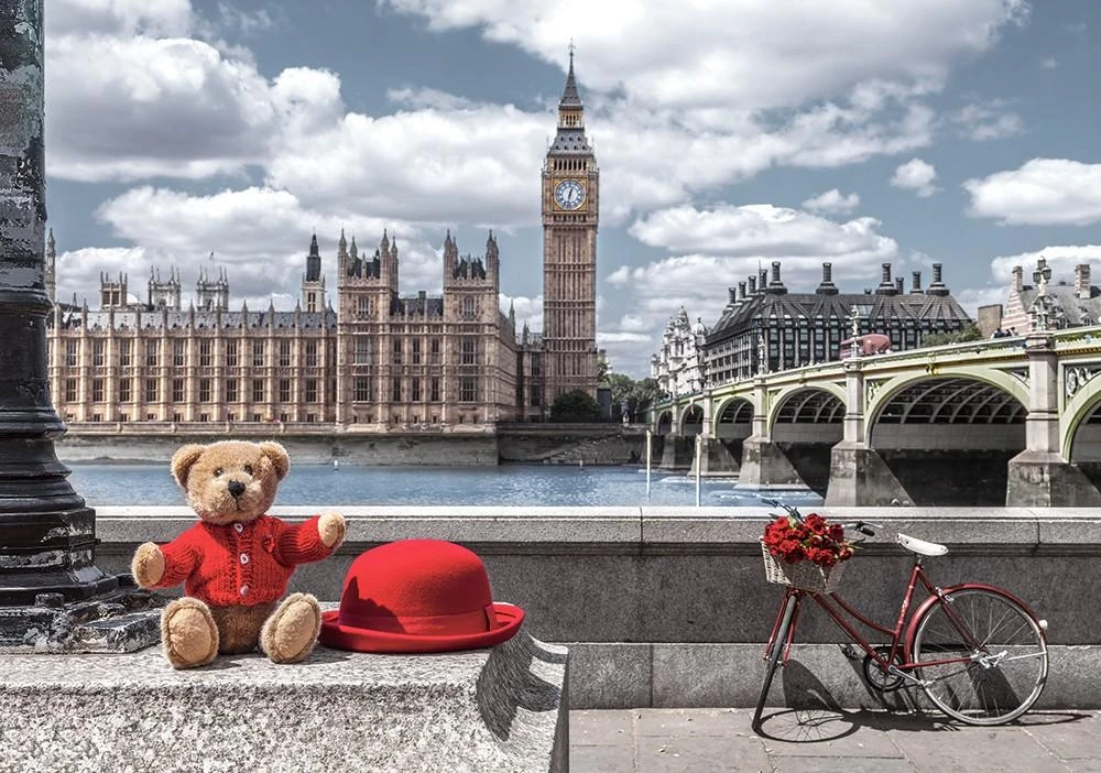 Castorland dėlionė Little Journey to London 500 det