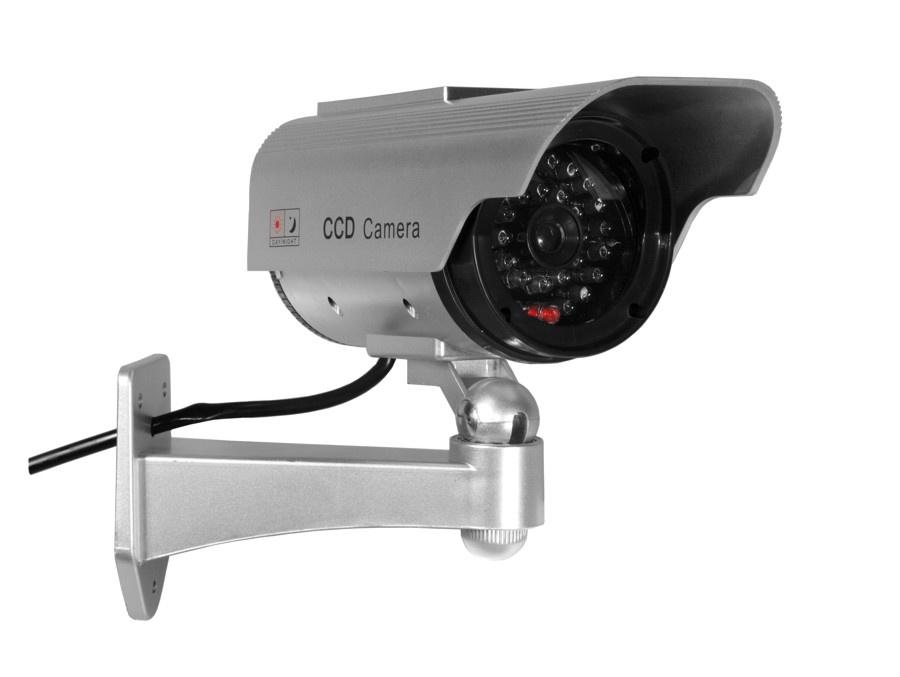 MACLEAN SOL1200 CE SOL1200 Apsaugos kamera Dummy Saulės mirksintis LED