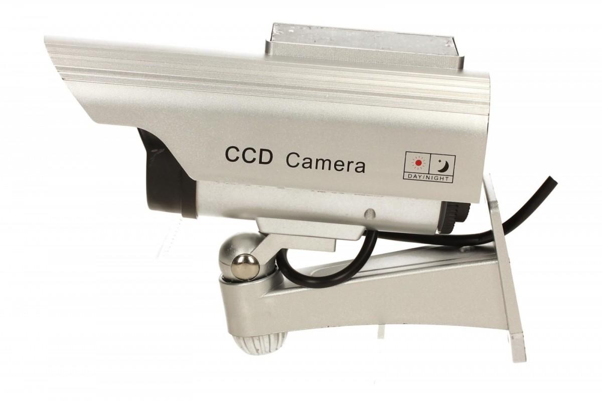 MACLEAN SOL1200 CE SOL1200 Apsaugos kamera Dummy Saulės mirksintis LED