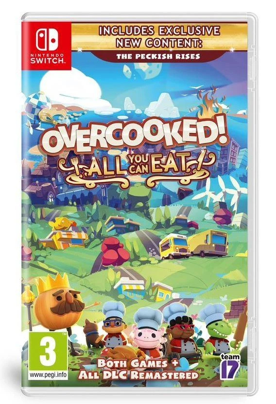 Team17 Overcooked: Viskas, ką galite valgyti
