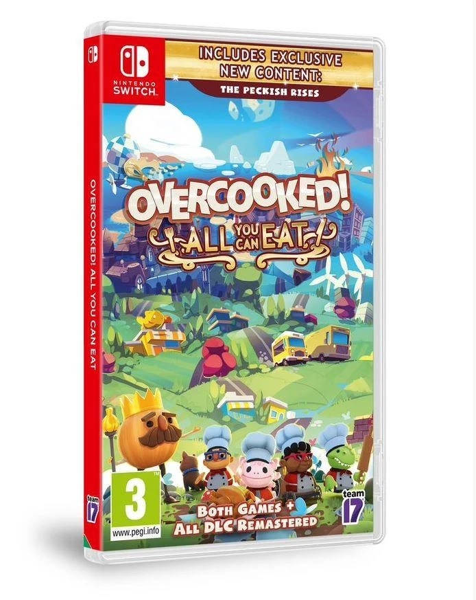 Team17 Overcooked: Viskas, ką galite valgyti