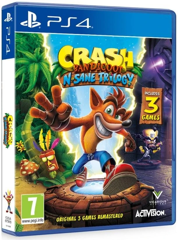 Cd Project „Activision“ VEIKLA Crash Bandicoot N. Sane Trilogy PS4 ON (P)