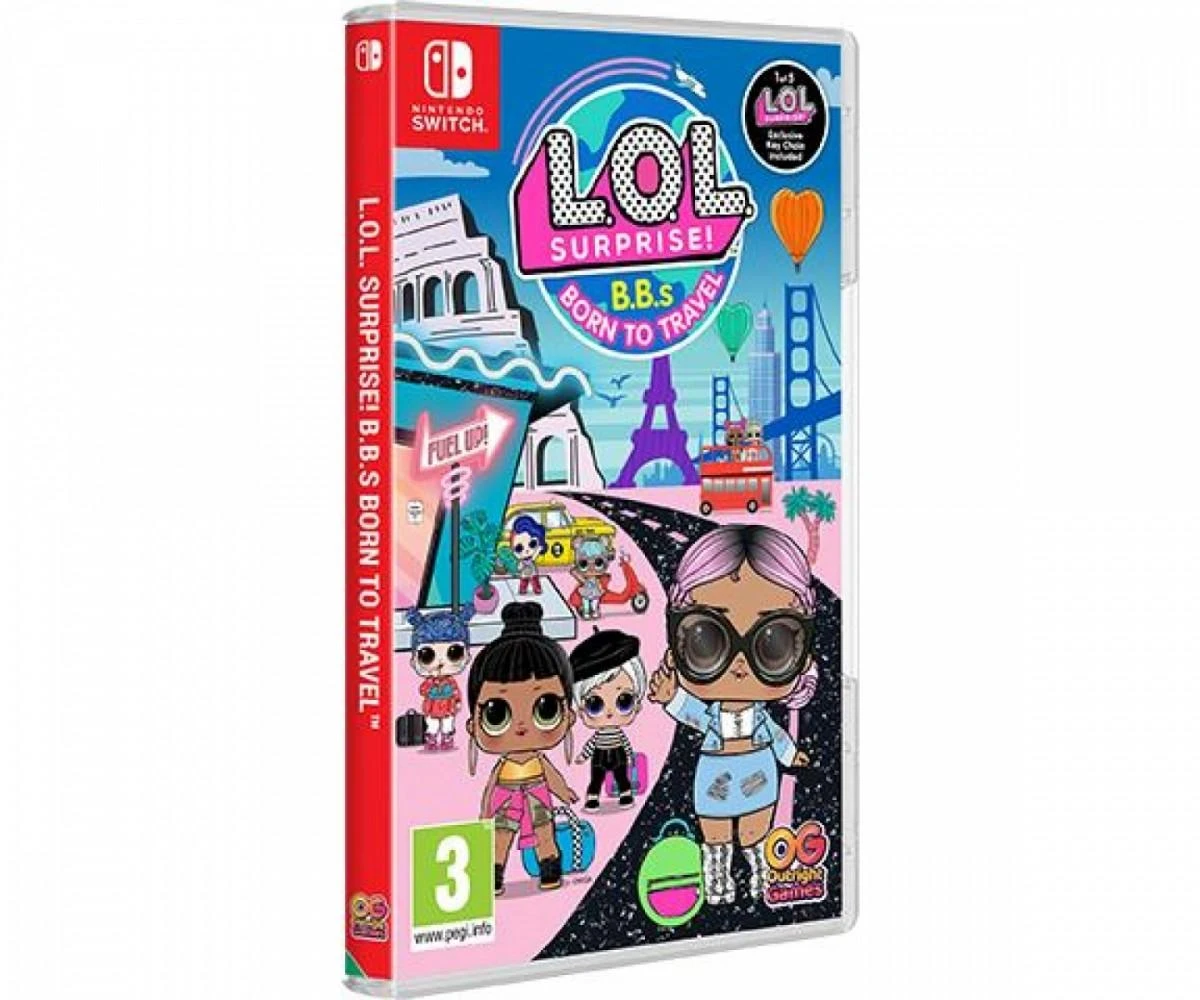 L.O.L Surprise L.O.L. staigmena! B.B.s GIMĘ KELIAUTI – „Nintendo Switch“