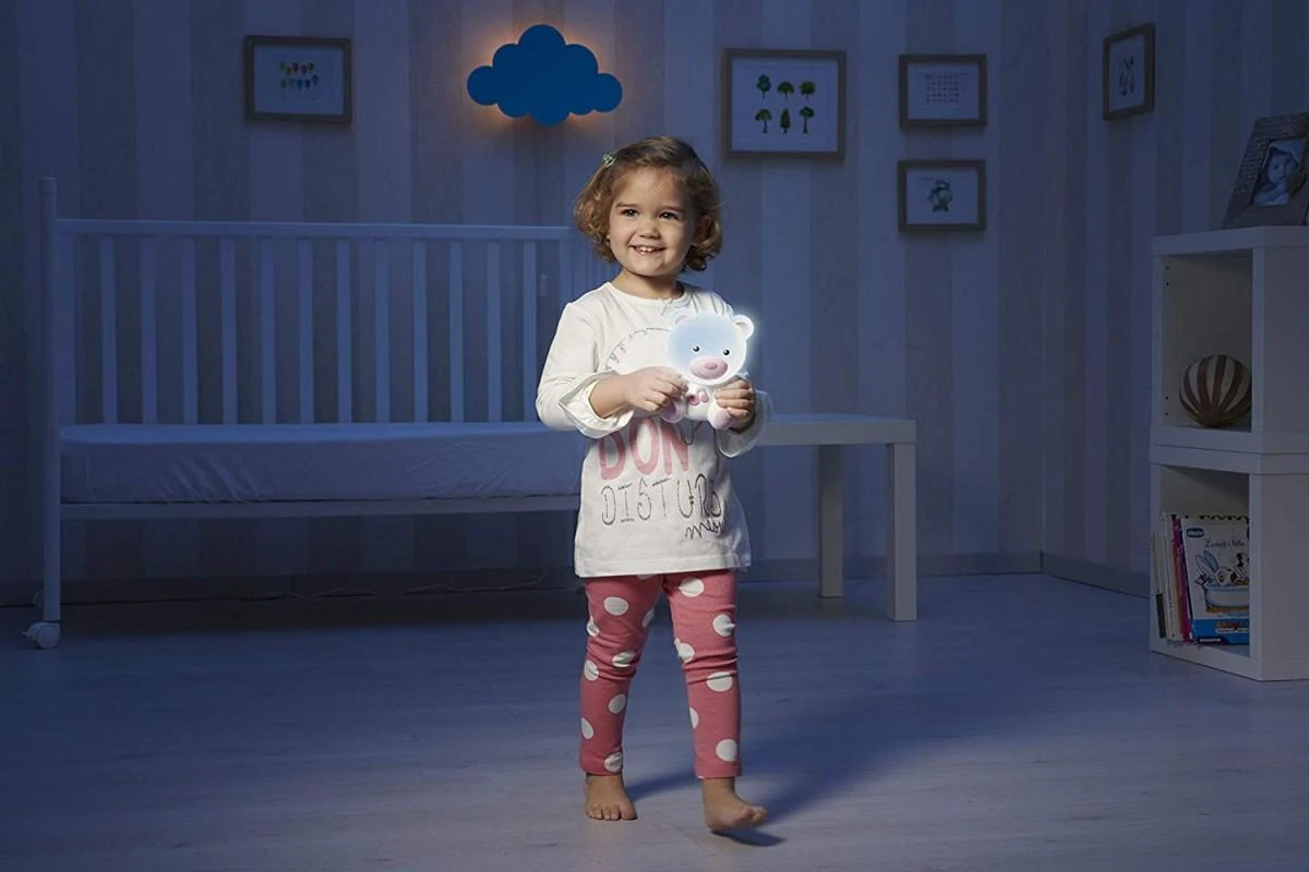 Chicco Naktinė rožinė lempa vaikams