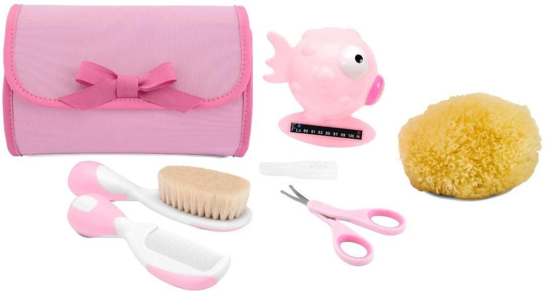 Chicco Rinkinys akcesoriów do higieny i kąpieli rožinė 0m+