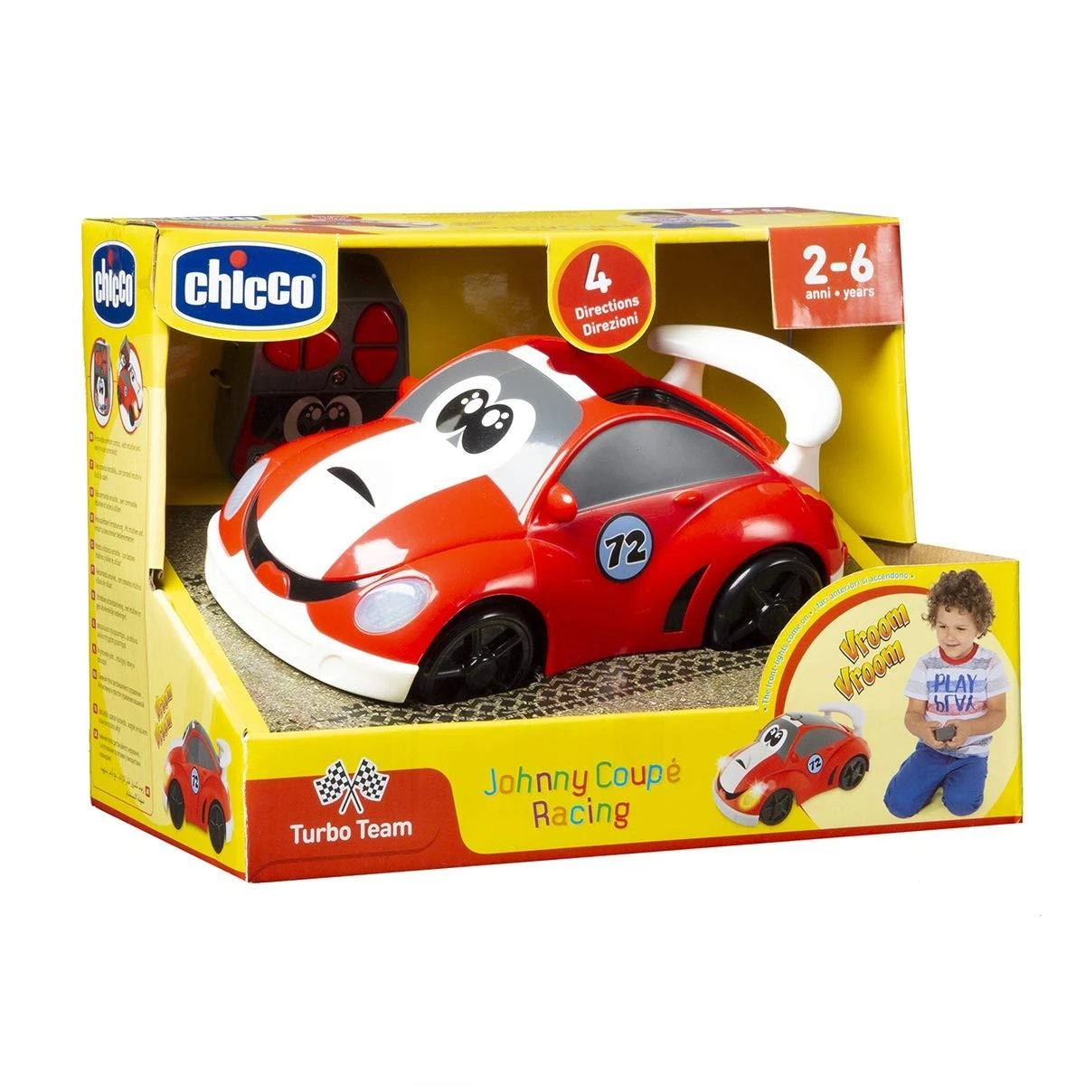 Chicco Radijo bangomis valdomas Johnny Coupe kabrioletas