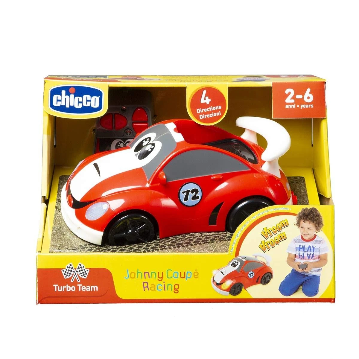 Chicco Radijo bangomis valdomas Johnny Coupe kabrioletas
