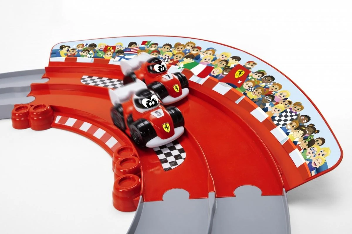 Lenktyninė trasa Chicco Ferrari Evolution Track 3 m.+