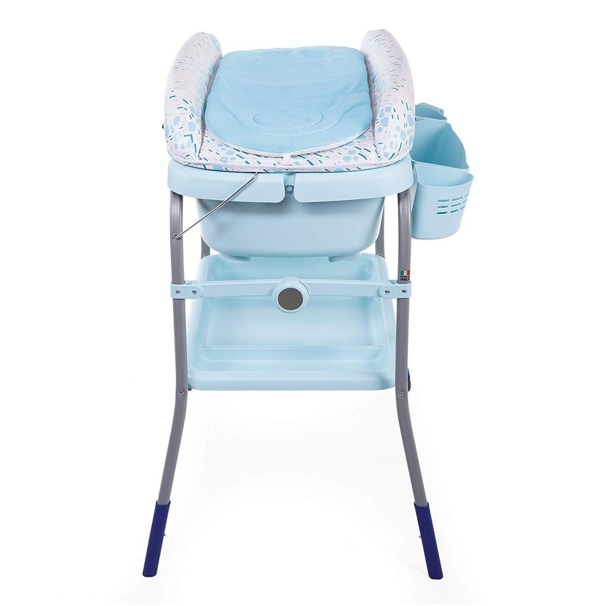 Chicco Cuddle & Bubble Ocean kūdikio vonelė su persirengimo stalu  2in1