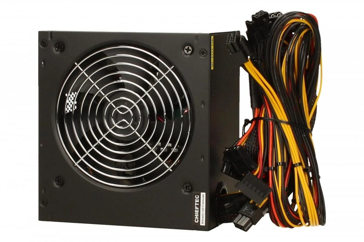 Matinimo blokas CHIEFTEC PSU 600W 12CM FAN ACTIVE PFC ATX12V V2.3 80+ EFEKTYVUMAS (SU MAITINIMO LAIDU)