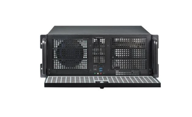 CHIEFTEC RACKMOUNT EATX NO PSU USB 3.0 Juodas 4U