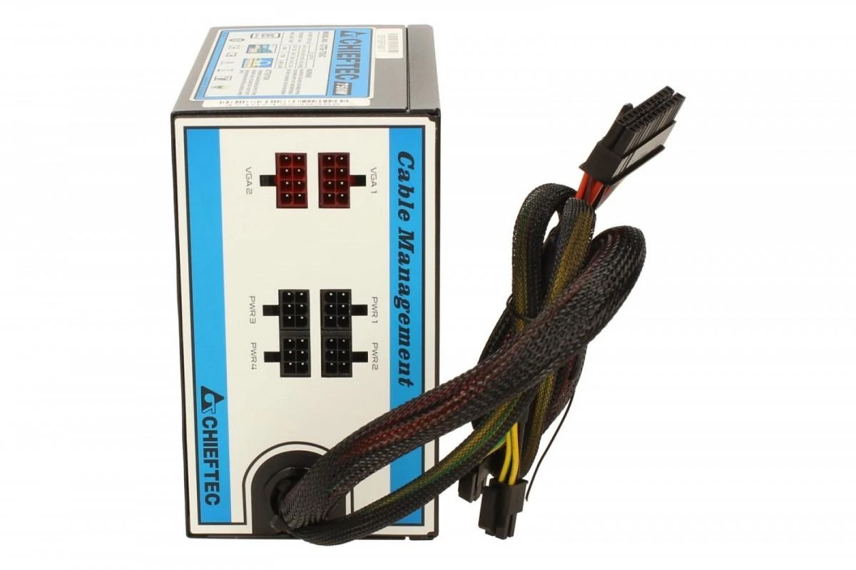 CHIEFTEC 750 W AC, 85+, 230 V W / CABLE MNG