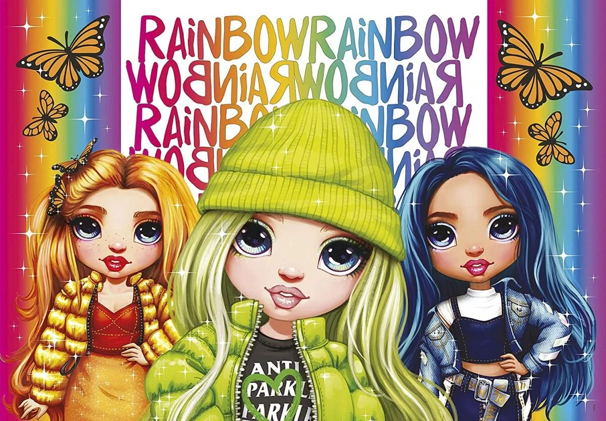 Clementoni Dėlionė 104 vnt. - Rainbow High