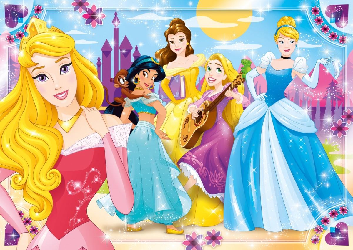 Clementoni Dėlionė 104 vnt. - Disney princesės aprašymas - Prekės nuotrauka