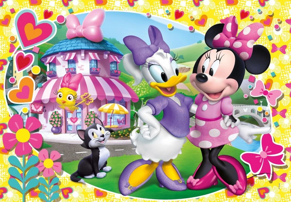 Clementoni Dėlionė 104 vnt. - Pelytė Minnie