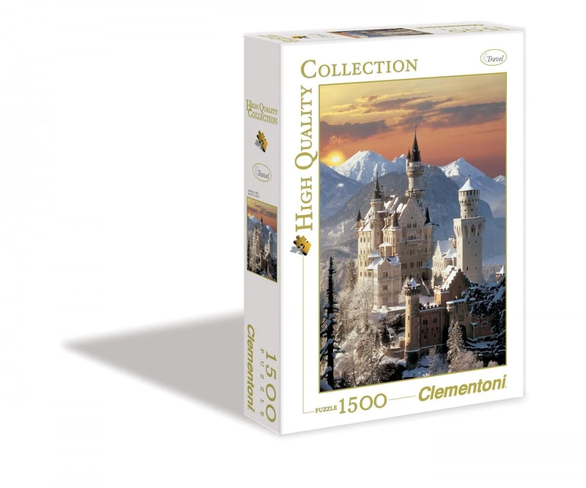 Clementoni Dėlionė 1500 vnt. - Noišvanšteino pilis